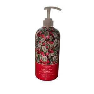 HomeWorx by Slatkin + Co 34 oz Body Wash Garland Berry Scent Locking Pump NWOT